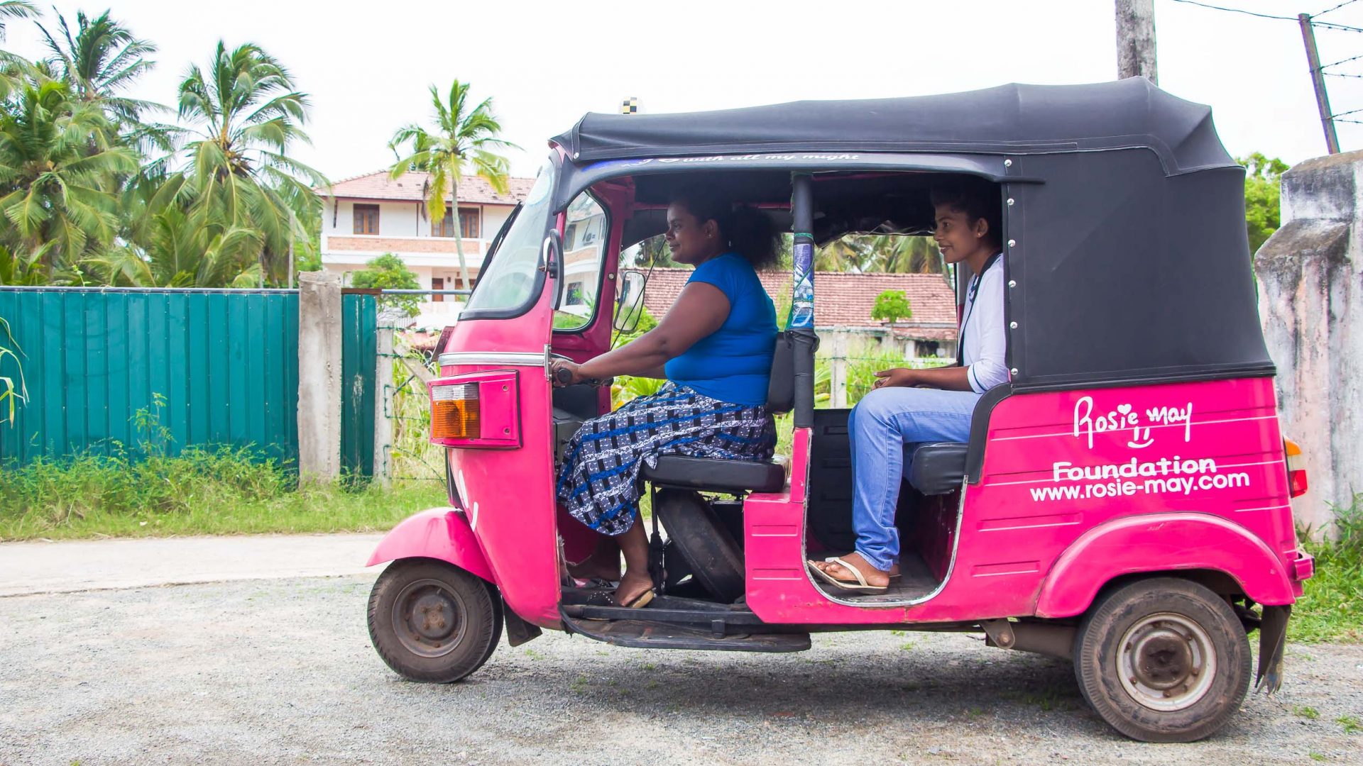 Meet the Sri Lankan women driving pink tuk-tuks in a man’s world